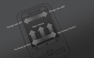 Illustration for article titled Neonode N2: iPhoneClone Navigates Using Finger Strokes